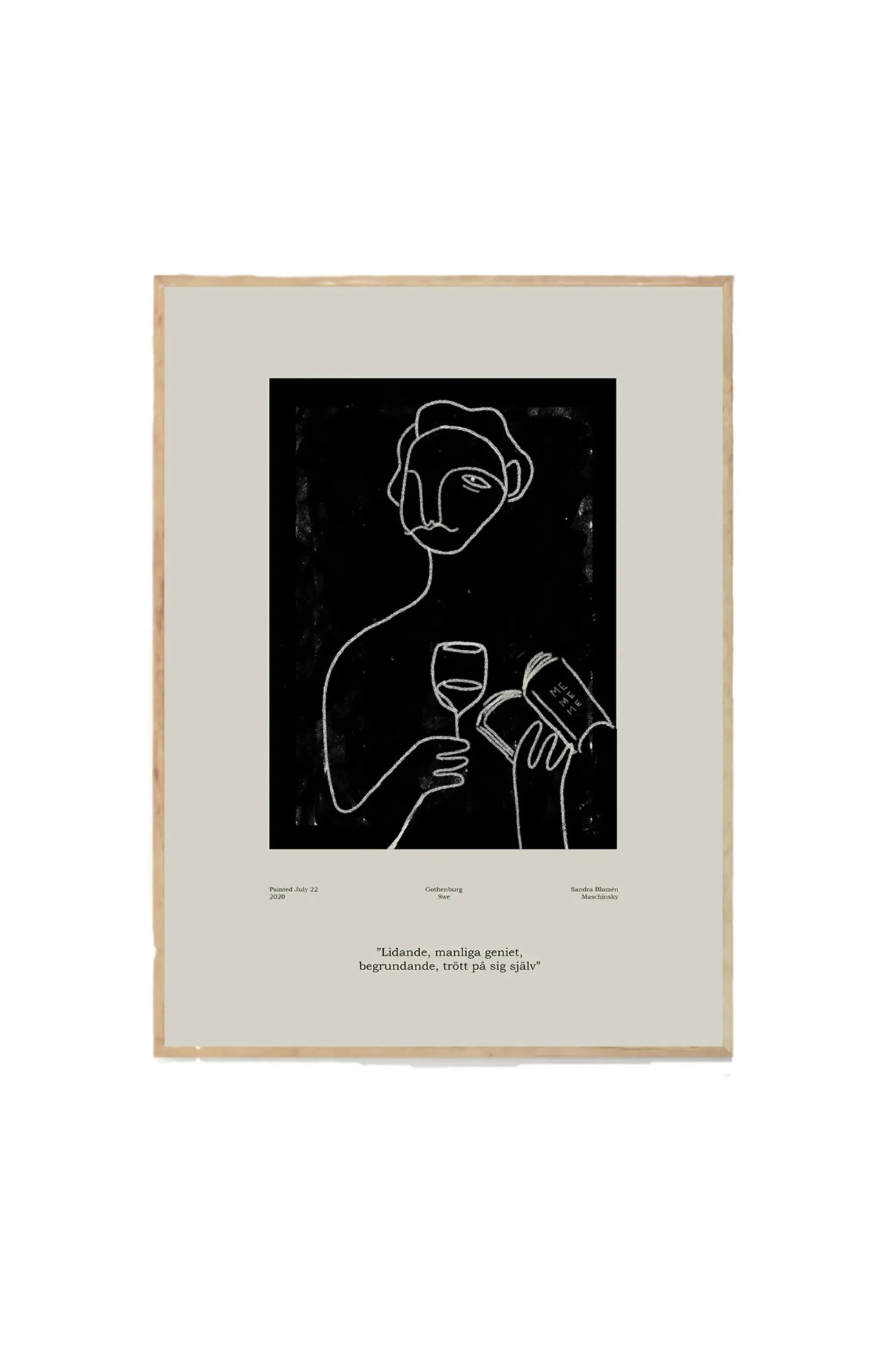 Genius - Art Print by The Poster Club - THAT COOL LIVING