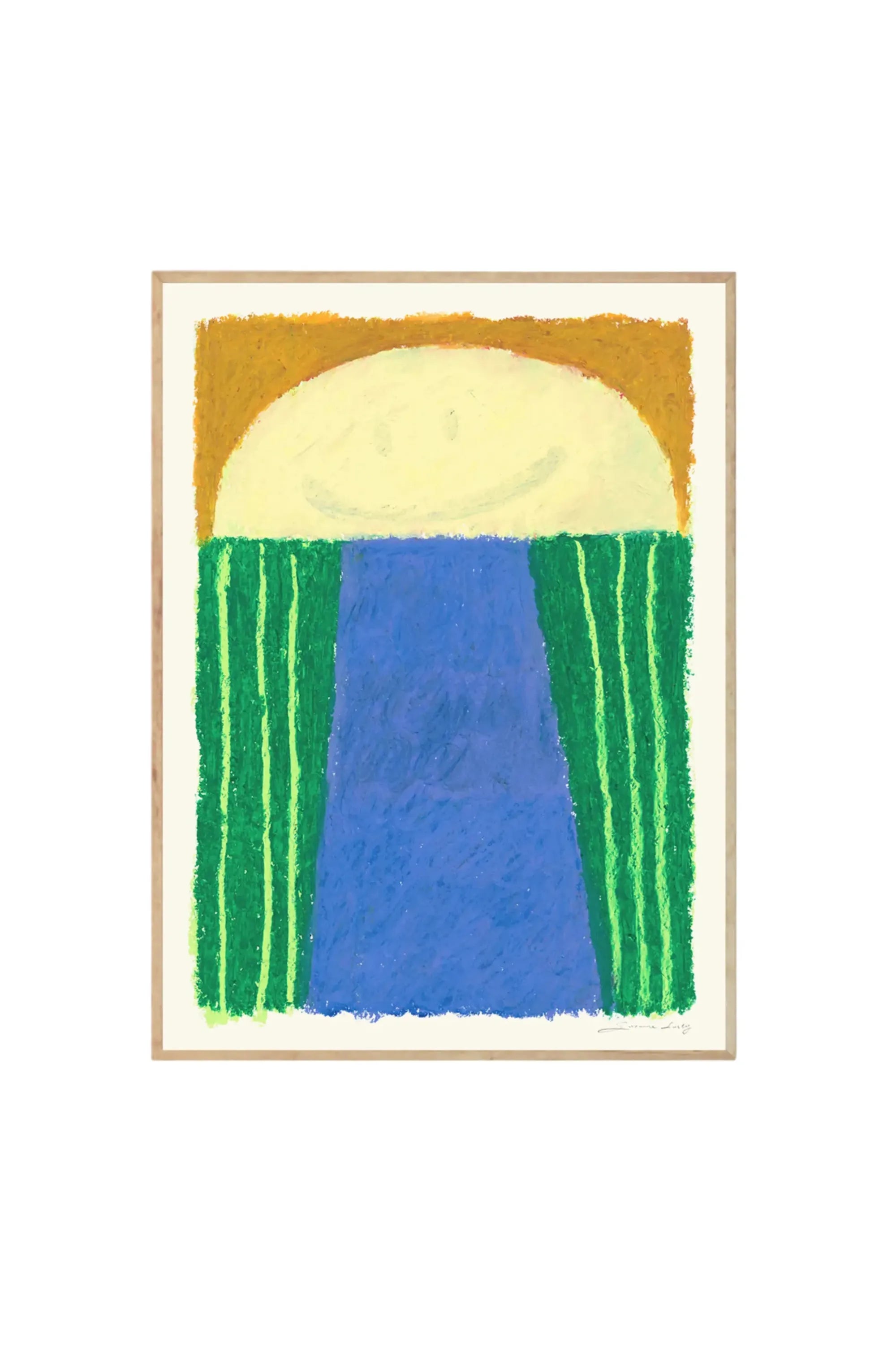 Giggly Gills - Art Print by The Poster Club - THAT COOL LIVING