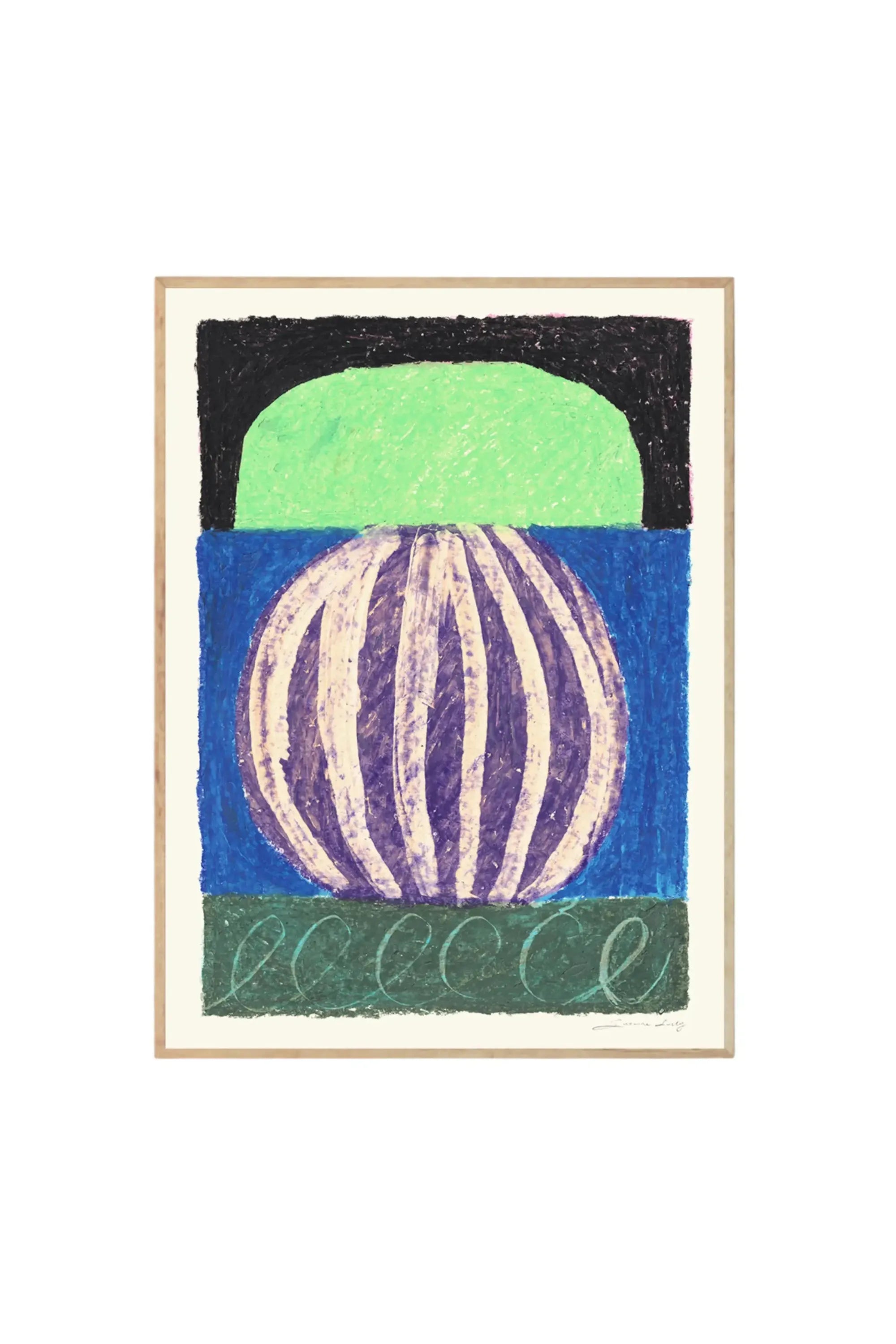 Glow in the Dark - Art Print by The Poster Club - THAT COOL LIVING