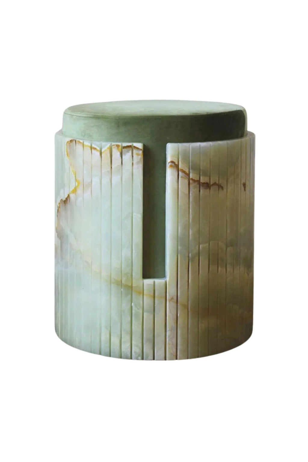Green Onyx Dolce Stool