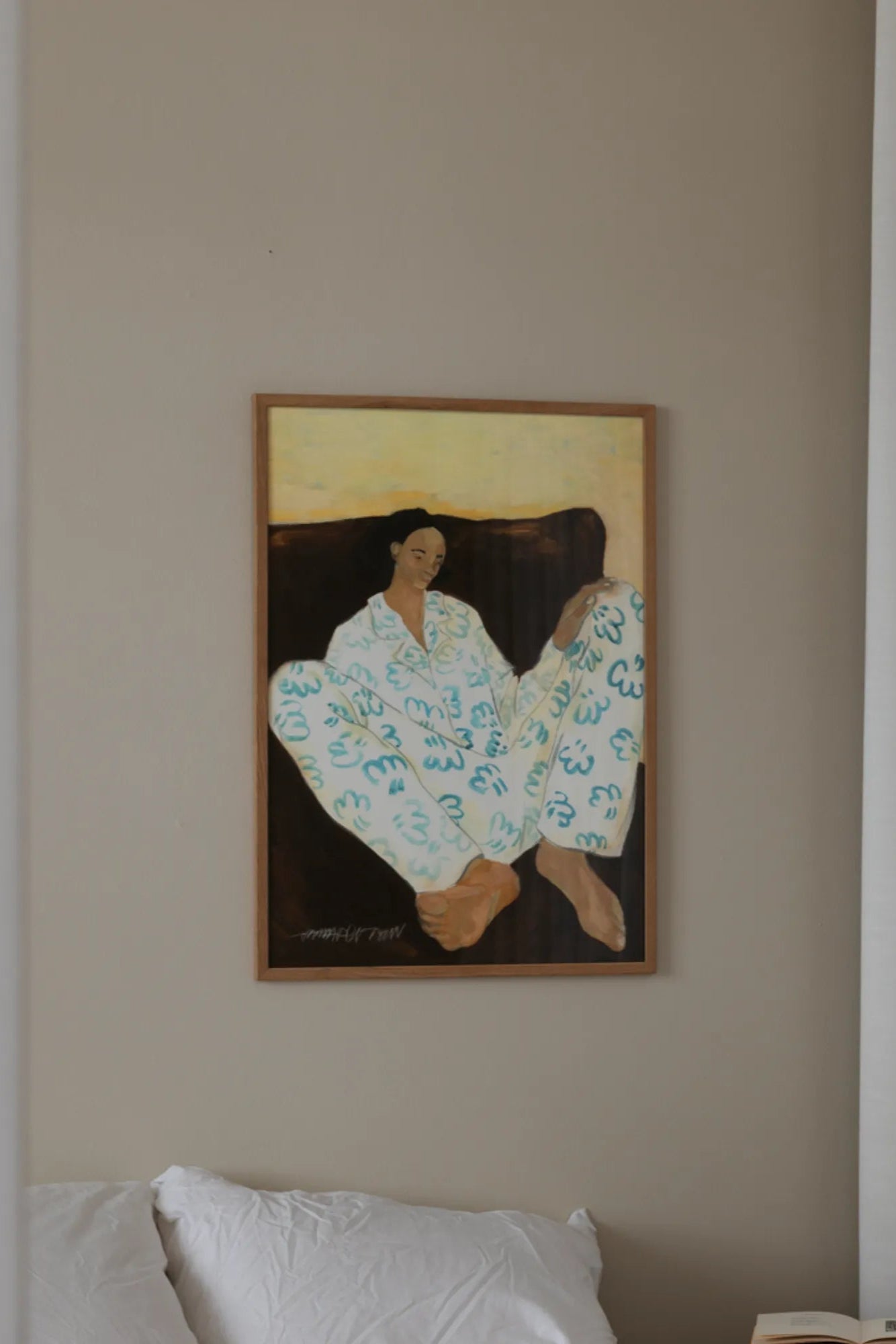 Person using Making Time product in a cozy home setting