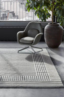 Large hemp rug with durable construction and soft, comfortable feel underfoot