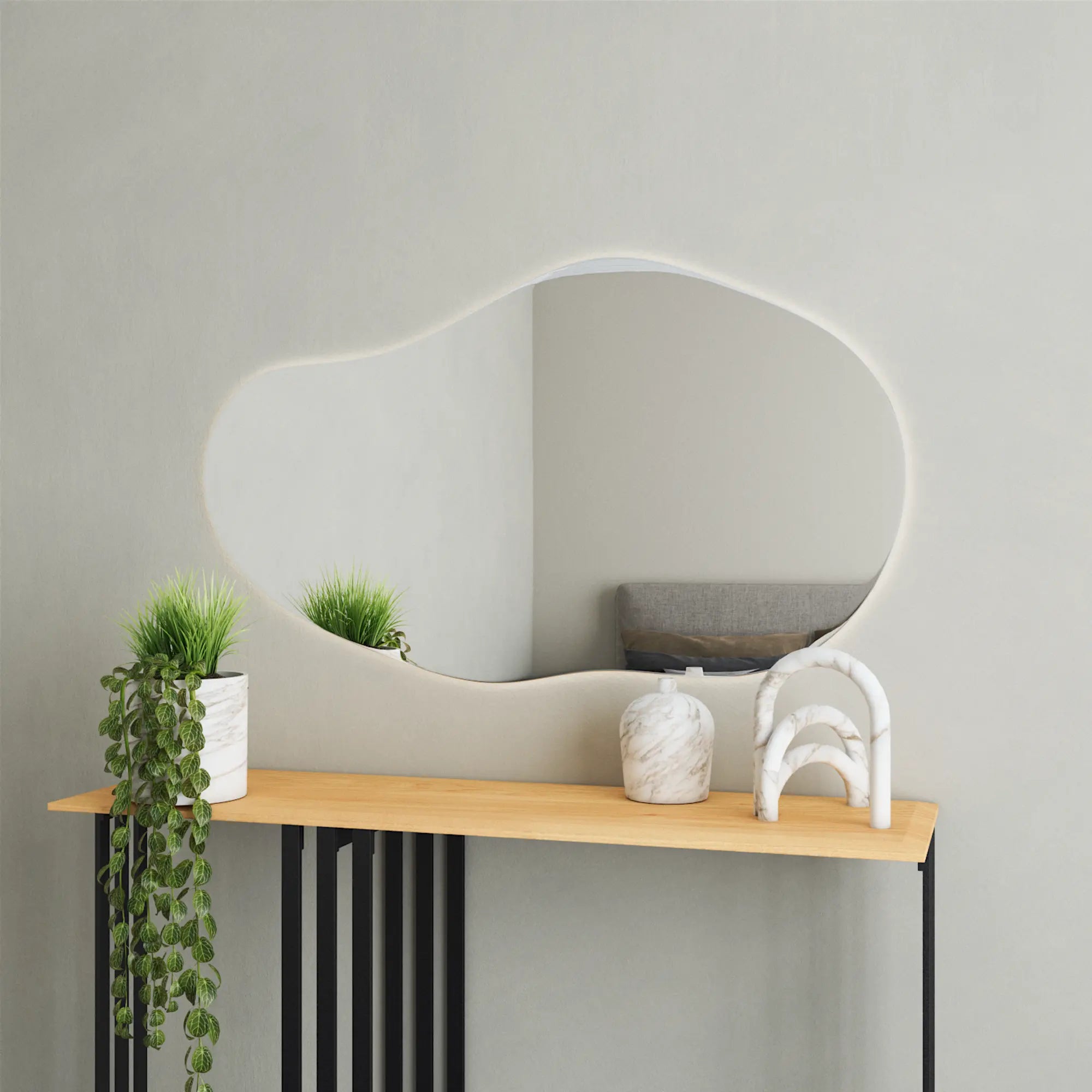 Light up cloud mirror best sale