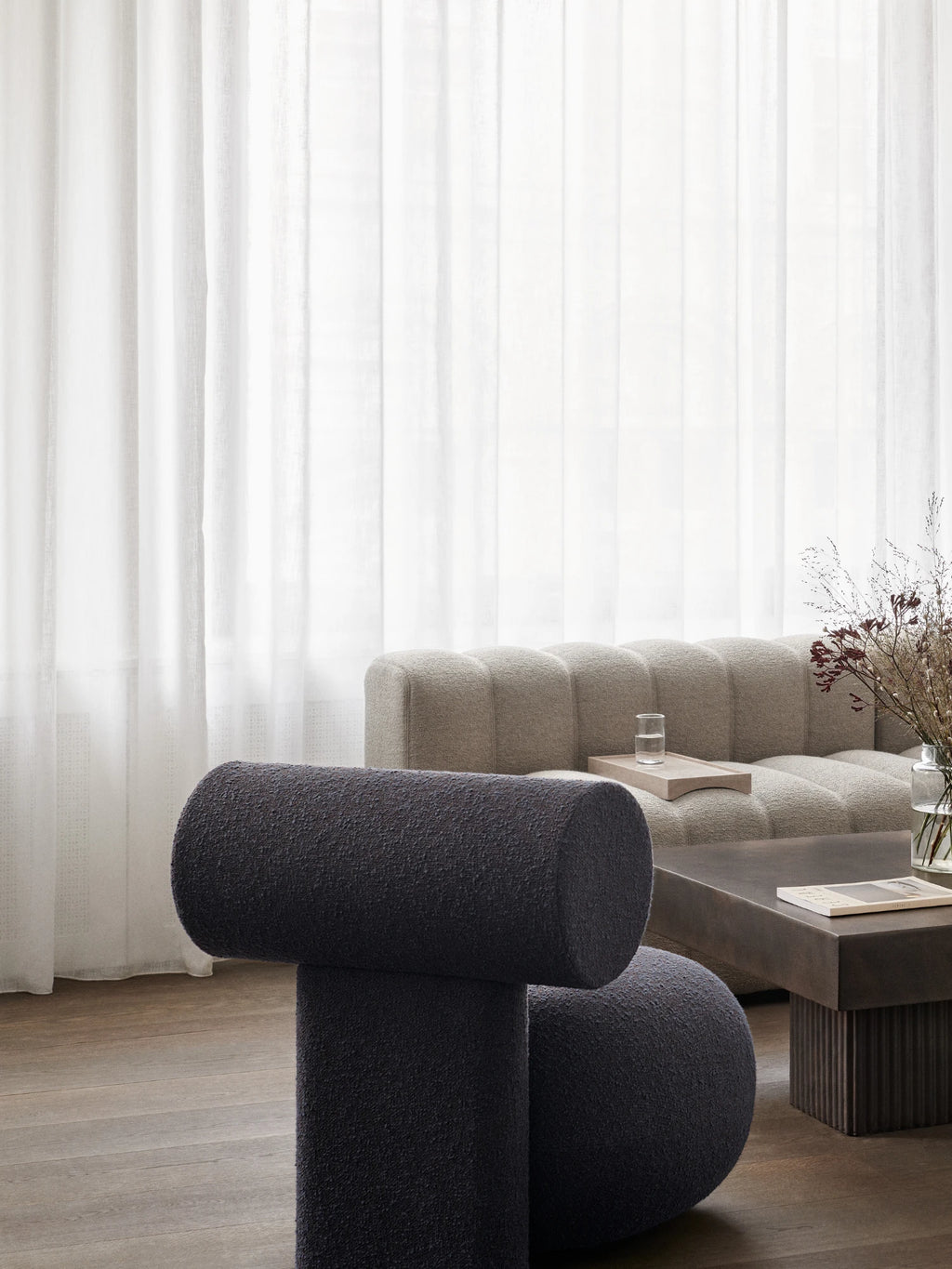 Hippo Lounge Chair - Full Upholstery