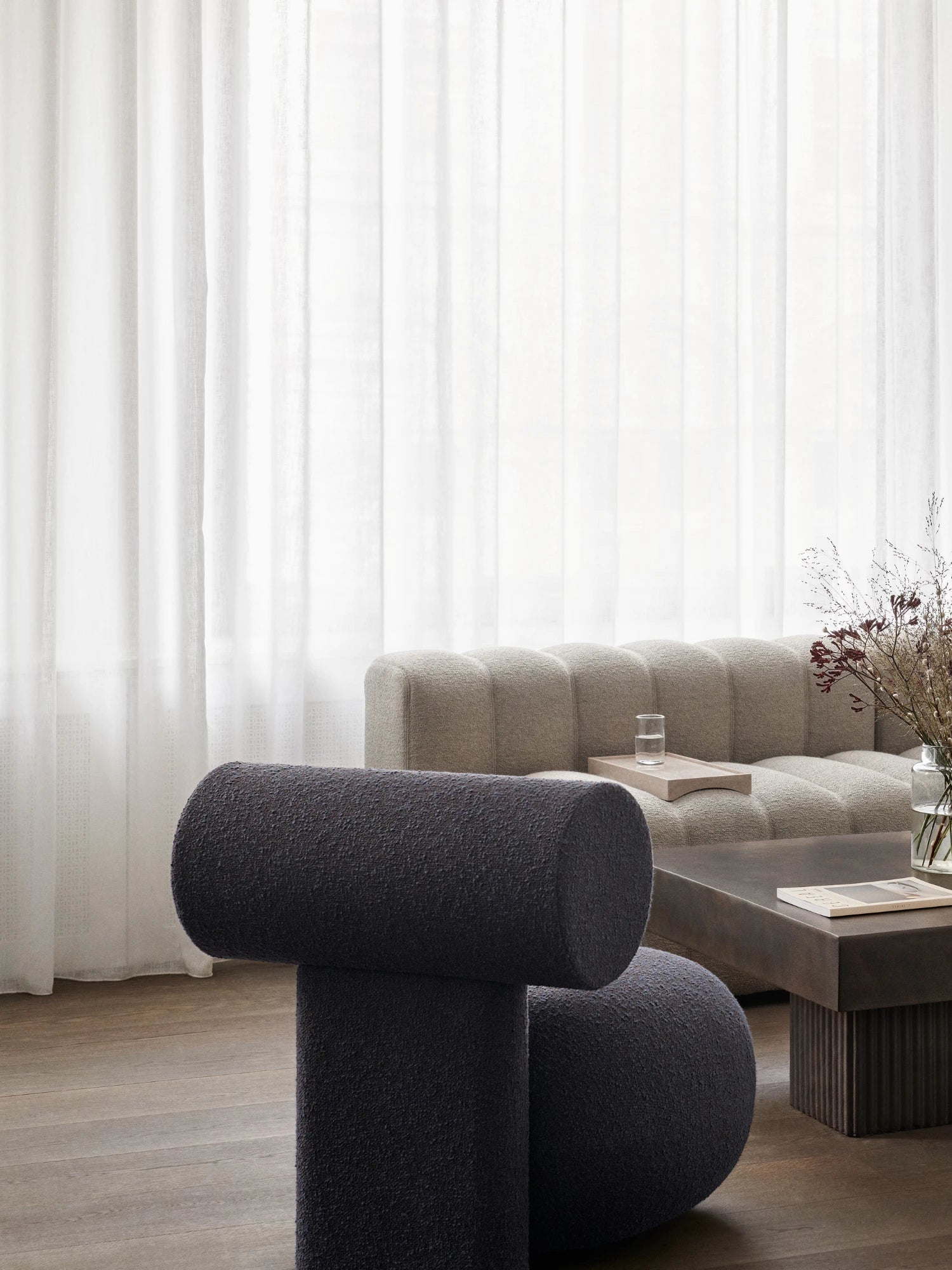 Hippo Lounge Chair - Full Upholstery