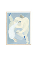 Hold You – Blue - Art Print