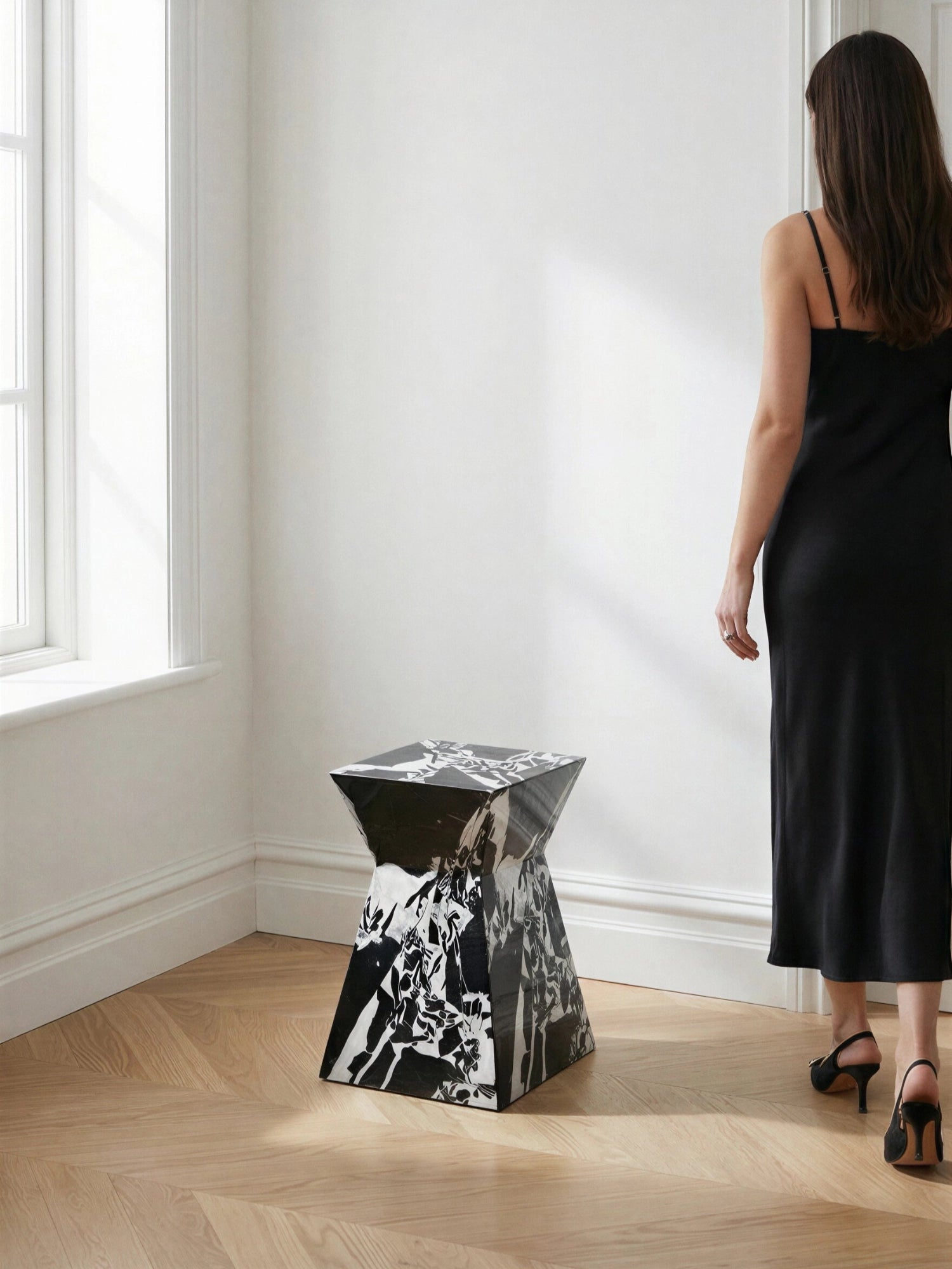 Hourglass Side Table