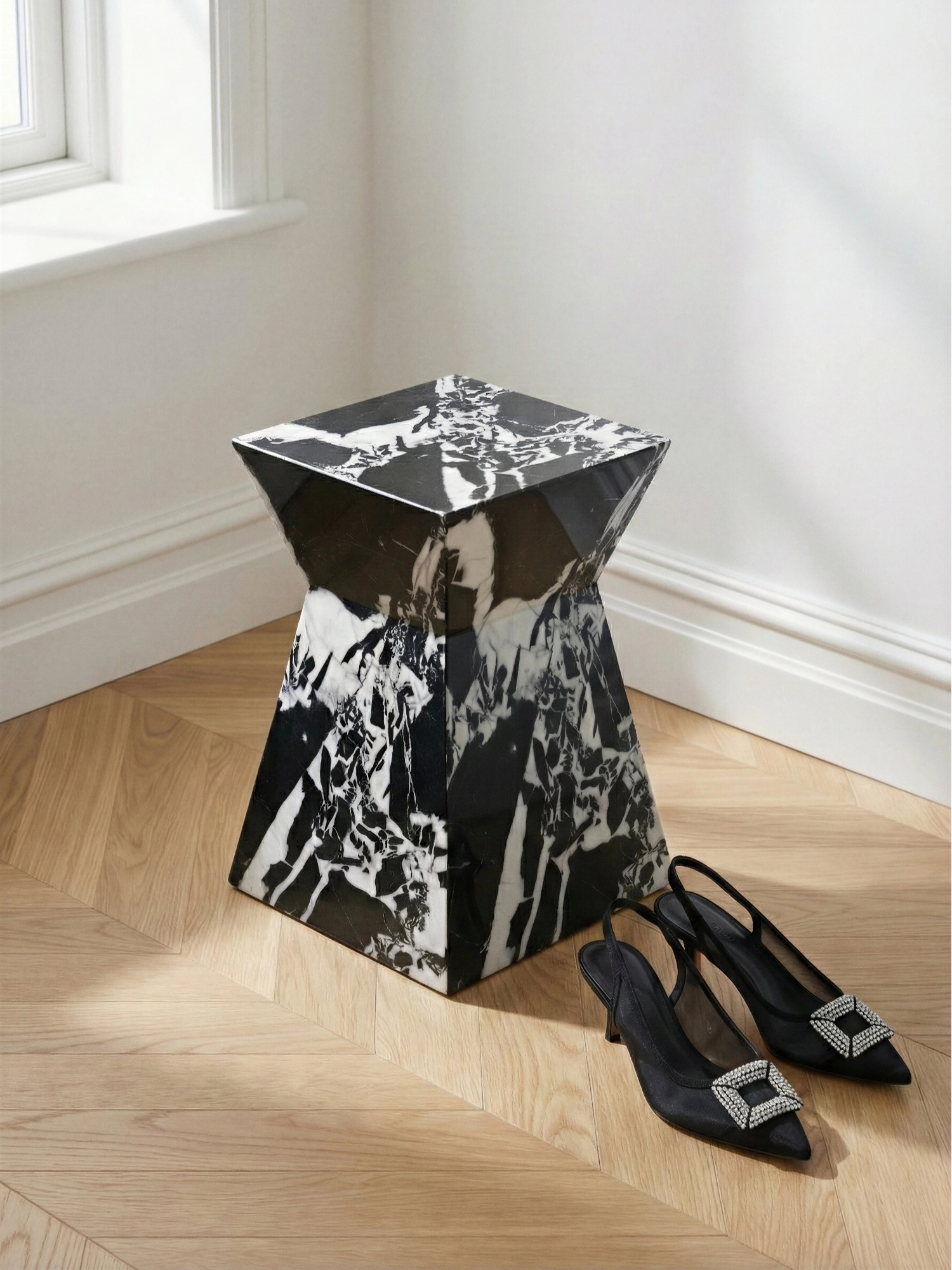 Hourglass Side Table