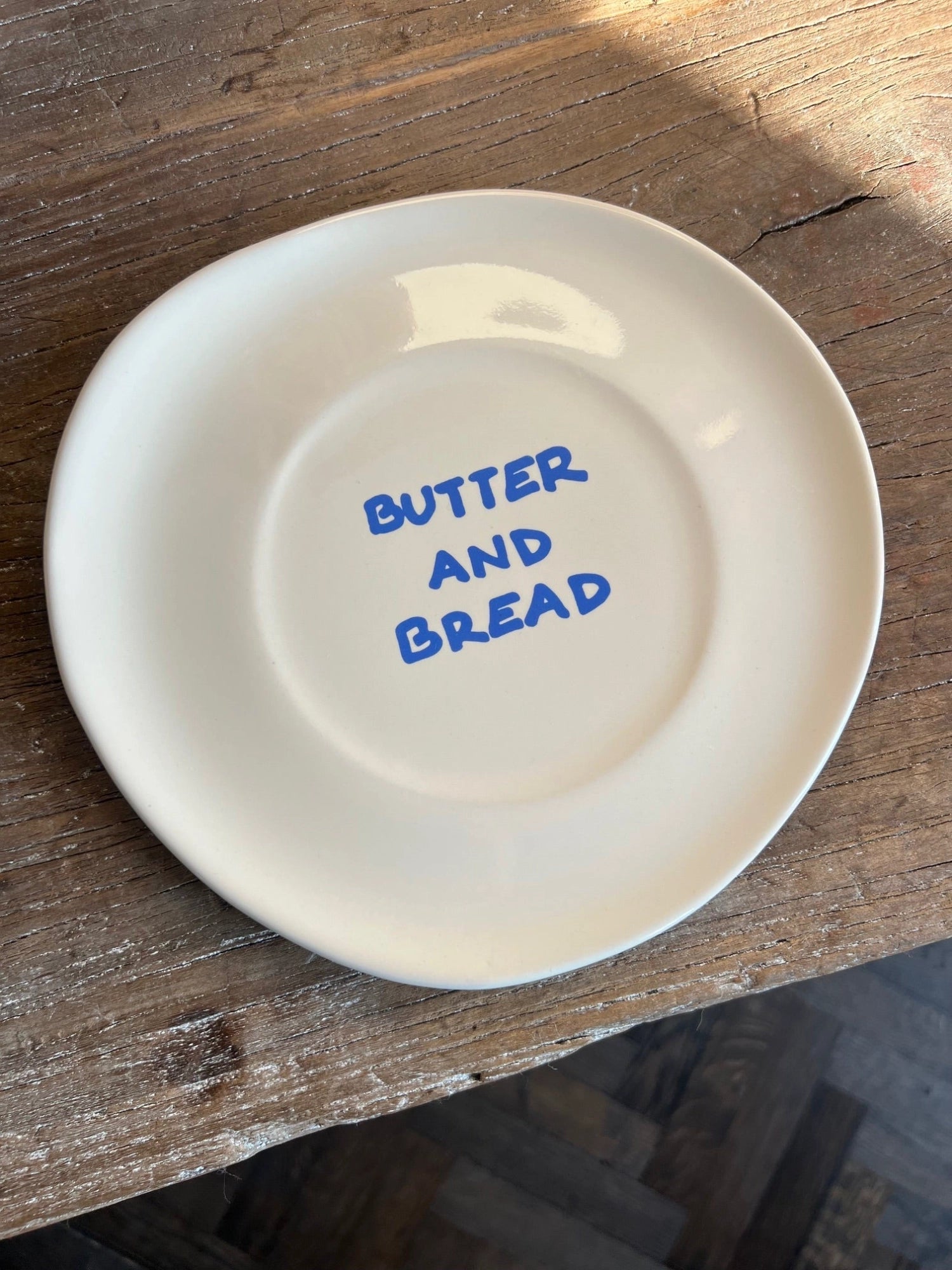 Butter and Bread Plate by TCL Selects - THAT COOL LIVING