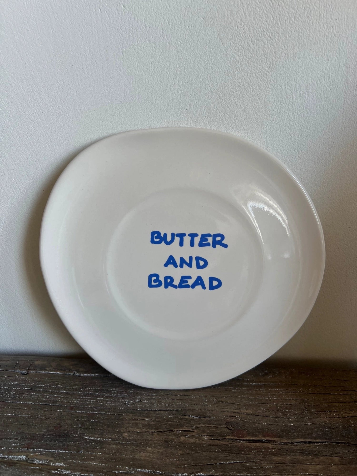 Butter and Bread Plate by TCL Selects - THAT COOL LIVING