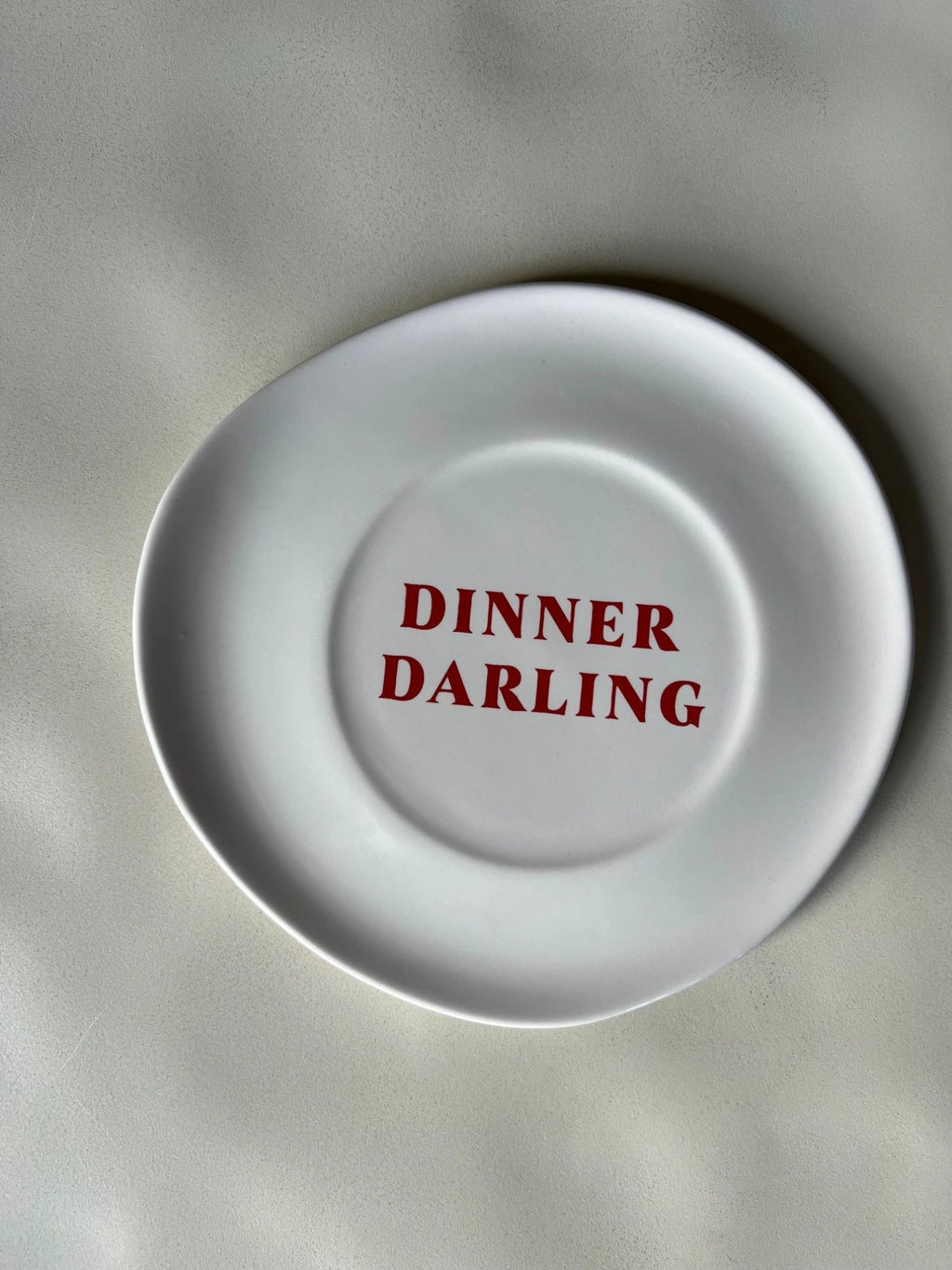 Dinner Darling Plate