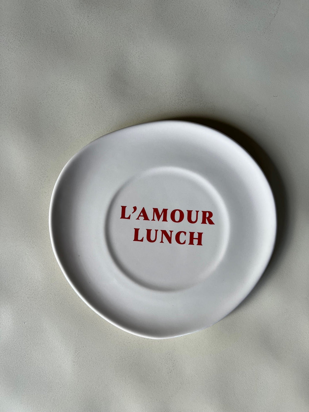 L'amour Lunch Plate