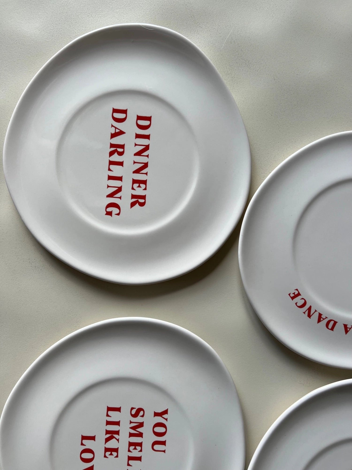 Dinner Darling Plate by TCL Selects - THAT COOL LIVING