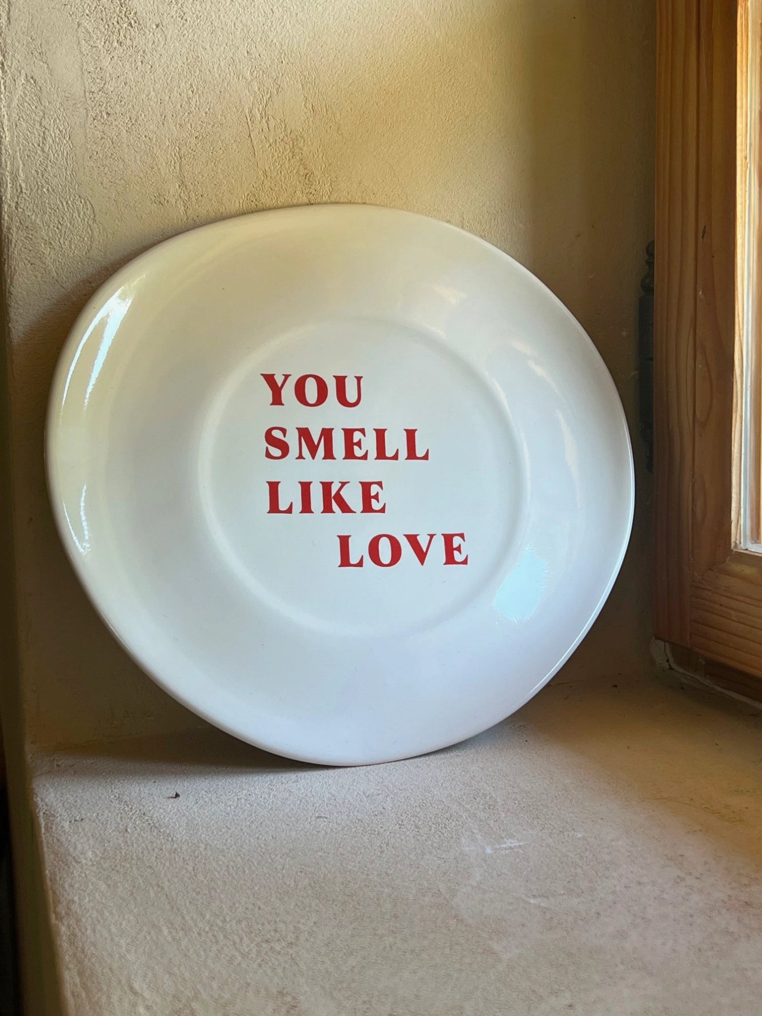 You Smell Like Love Plate by TCL Selects - THAT COOL LIVING