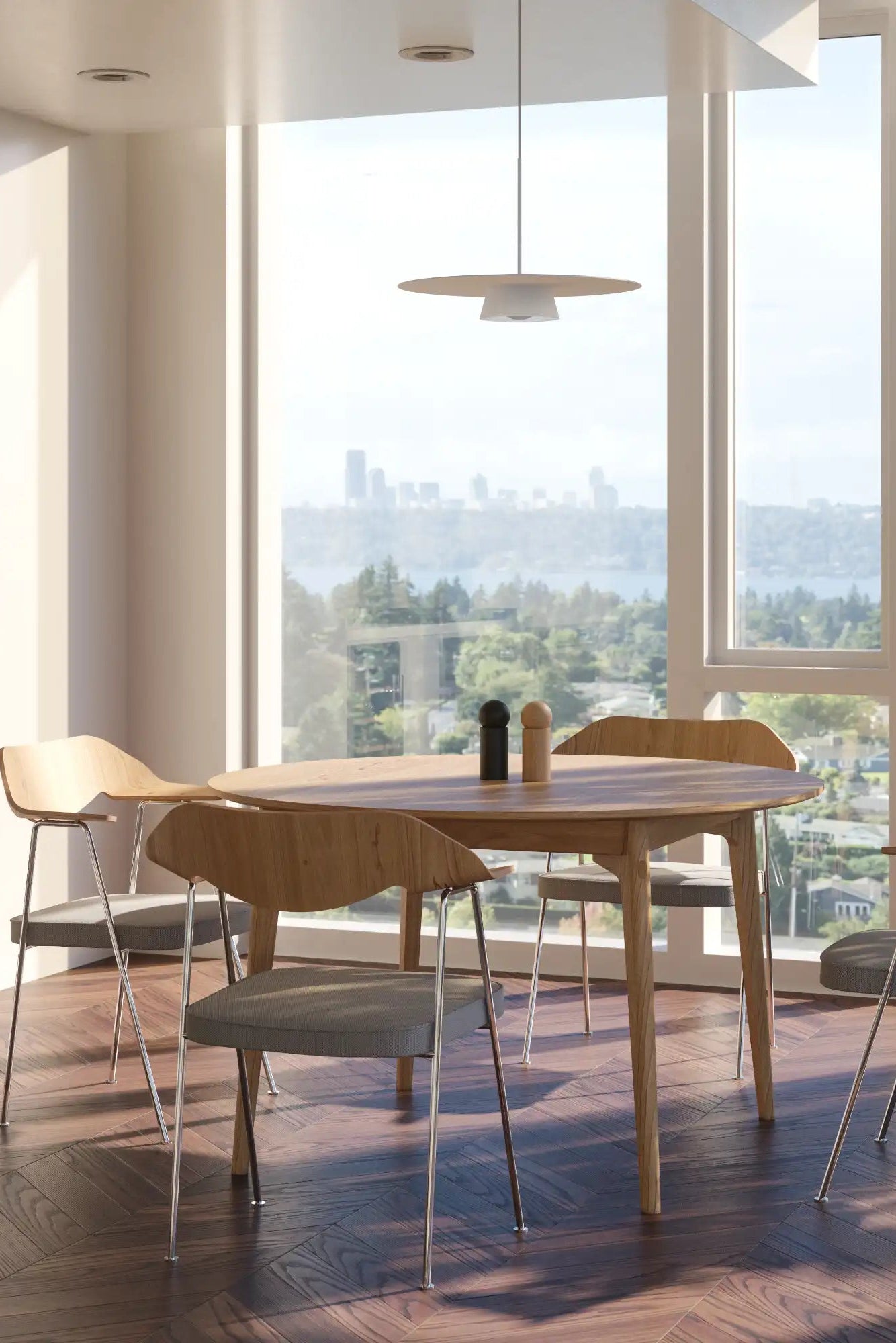 Dulwich Round Extending Table by Case - THAT COOL LIVING