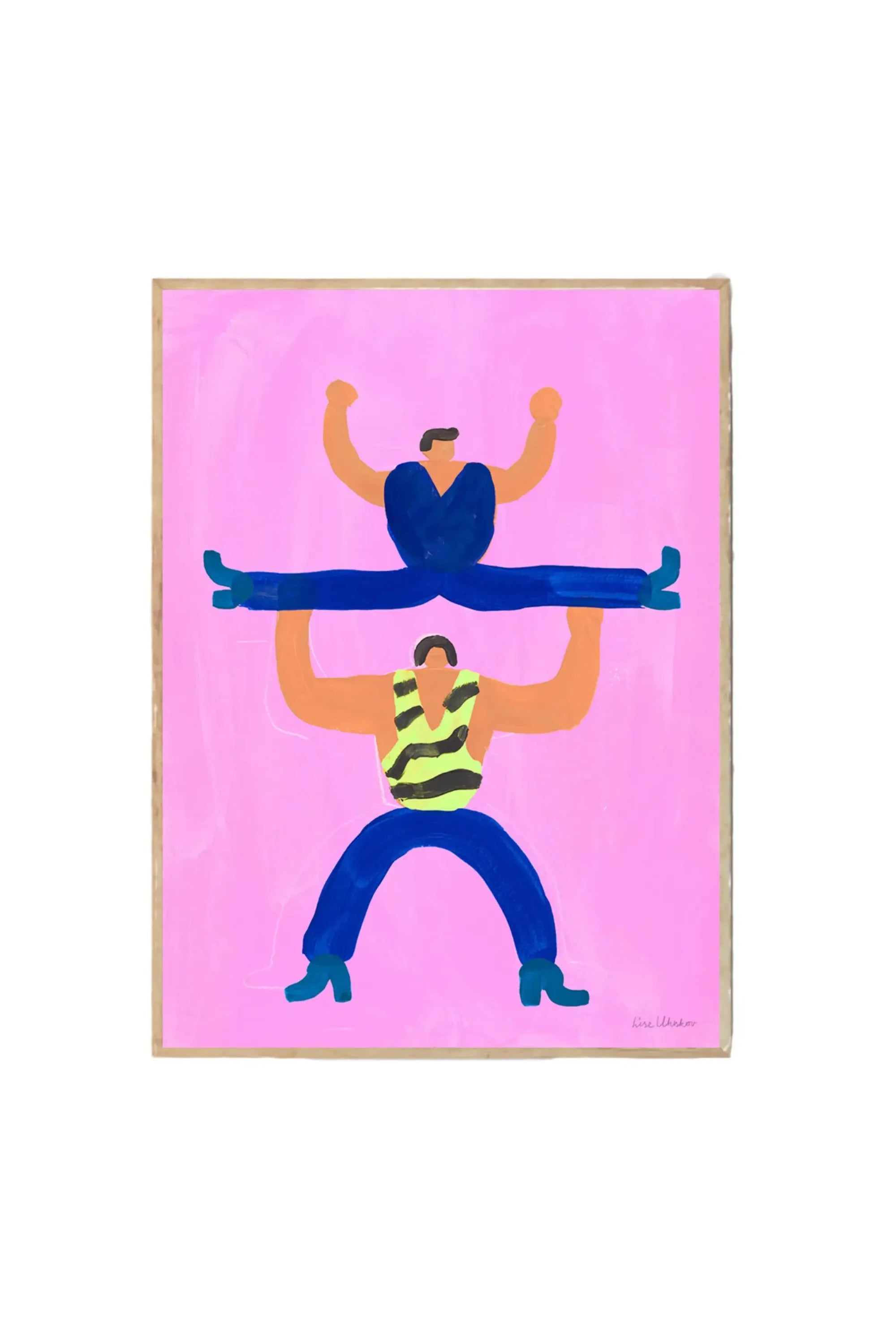 I will super carry You - Art Print