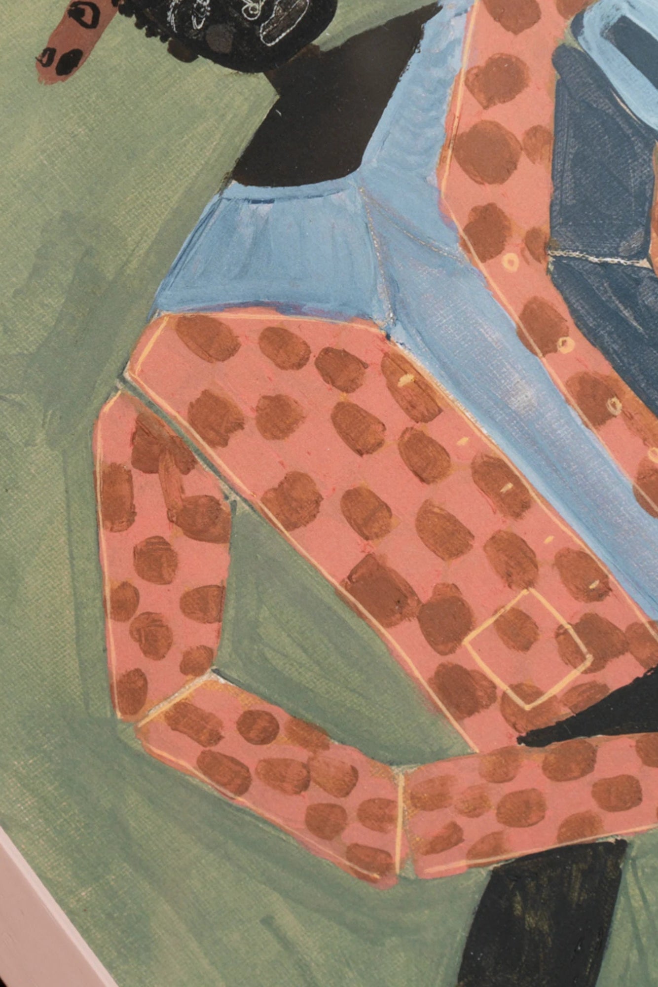 Hanging Out - Art Print by The Poster Club - THAT COOL LIVING