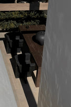 Sumo Vase - Big made of high-quality ceramic, adding a touch of sophistication to any space