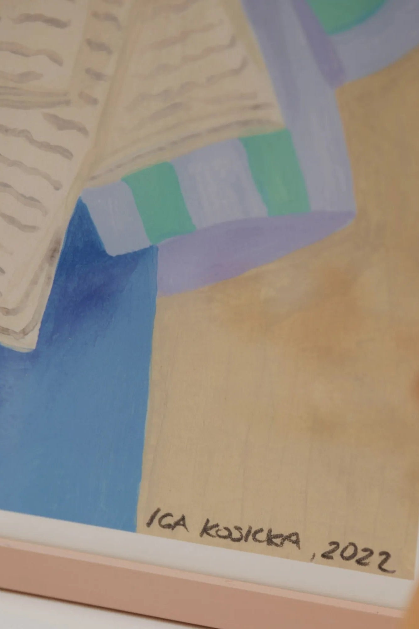A close-up image of a stack of handwritten love letters tied with a ribbon