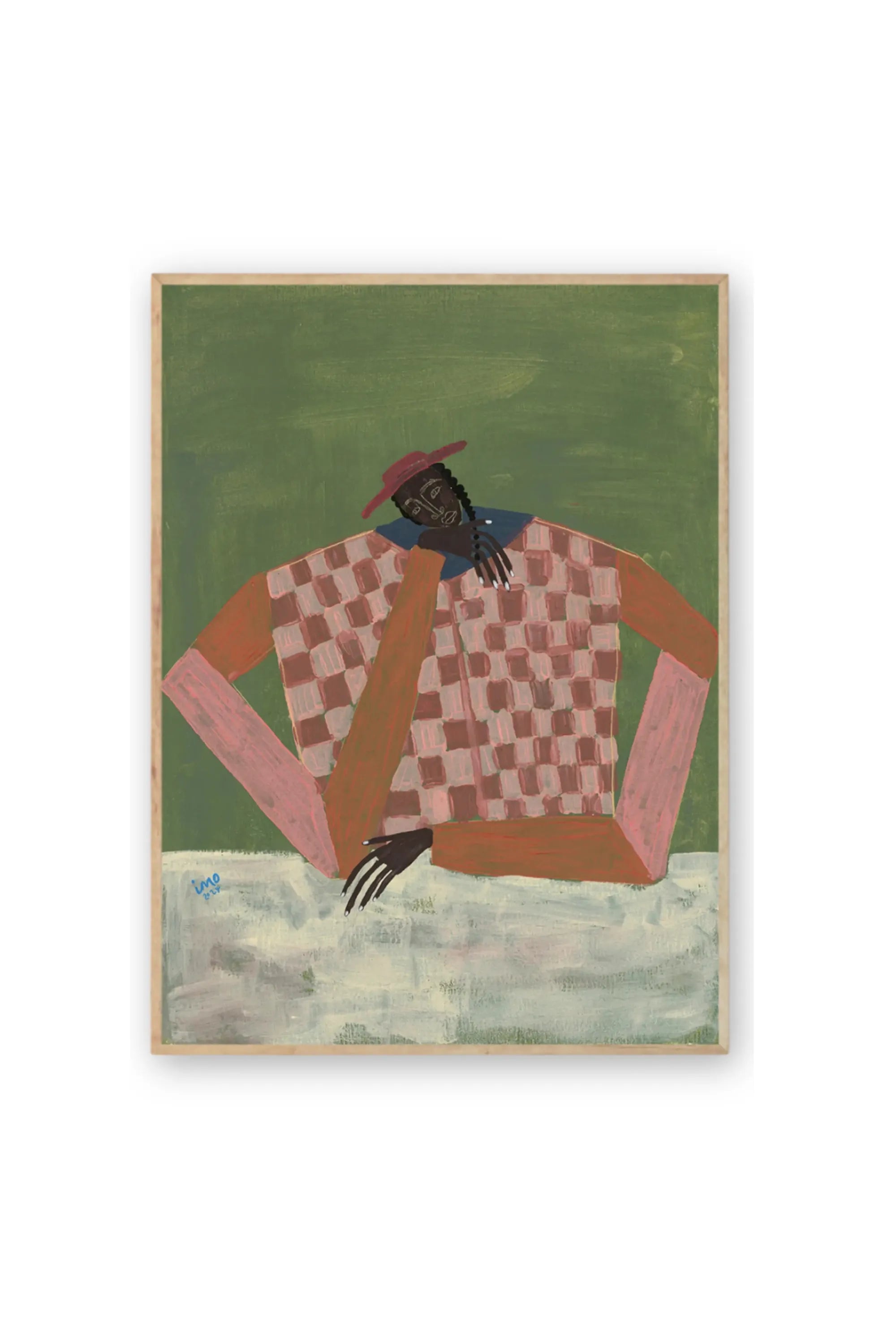 In My Head - Art Print by The Poster Club - THAT COOL LIVING