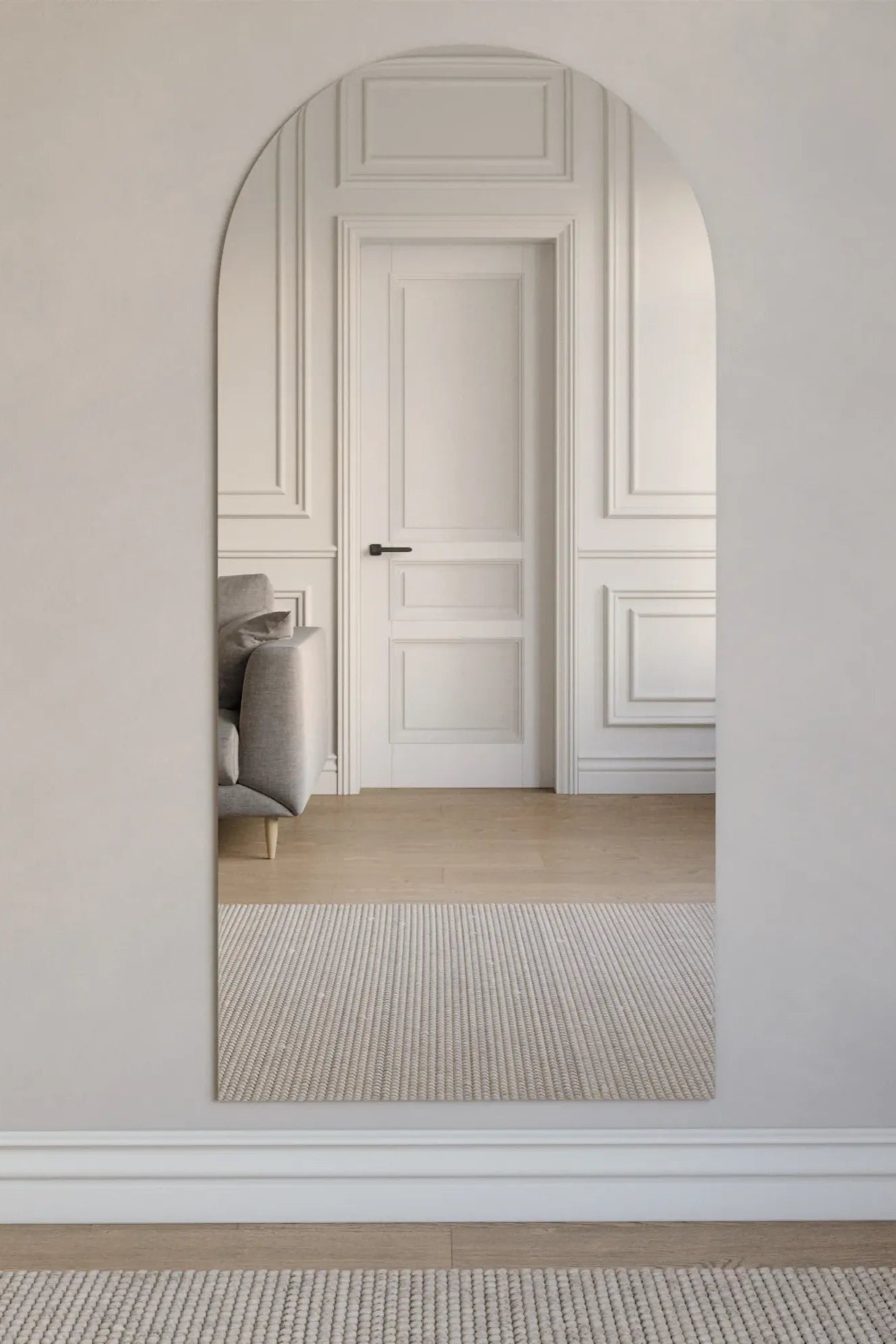 Arc Full Length Mirror – Elegant Arched Floor Mirror - That Cool Living - Glassfactory