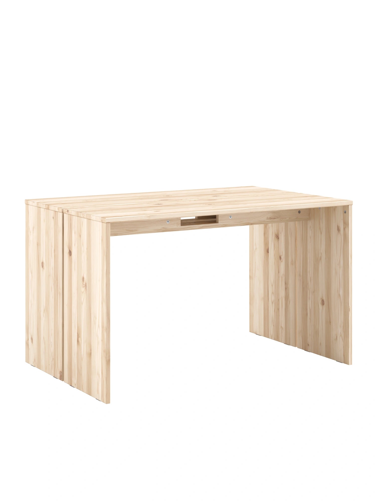 wooden join-in dining table by karup design on a white background