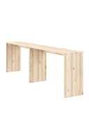 wooden join-in dining table by karup design on  a white background