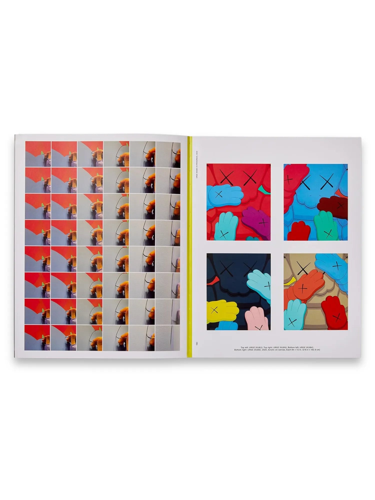 KAWS - Black on Pink by Book - THAT COOL LIVING