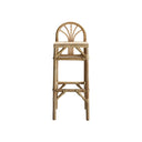 Rattan bar stool set of 4, perfect for outdoor patio seating