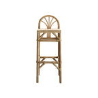 Rattan bar stool set of 4, perfect for outdoor patio seating
