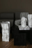 Handcrafted ceramic vase in a sleek and modern design with a glossy finish