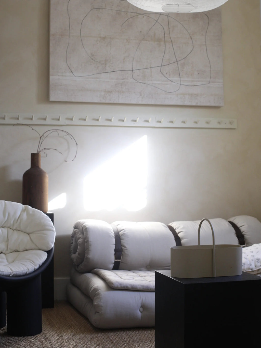 Buckle-Up Futon Sofa