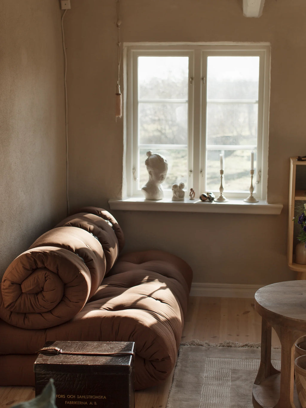 Buckle-Up Futon Sofa