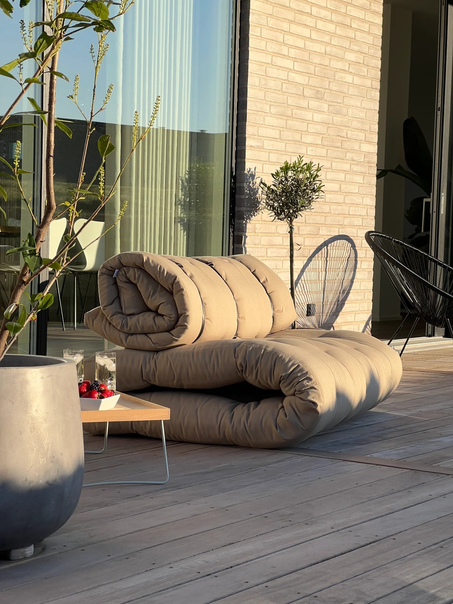 Outdoor Buckle-Up Sofa by Karup Design - THAT COOL LIVING