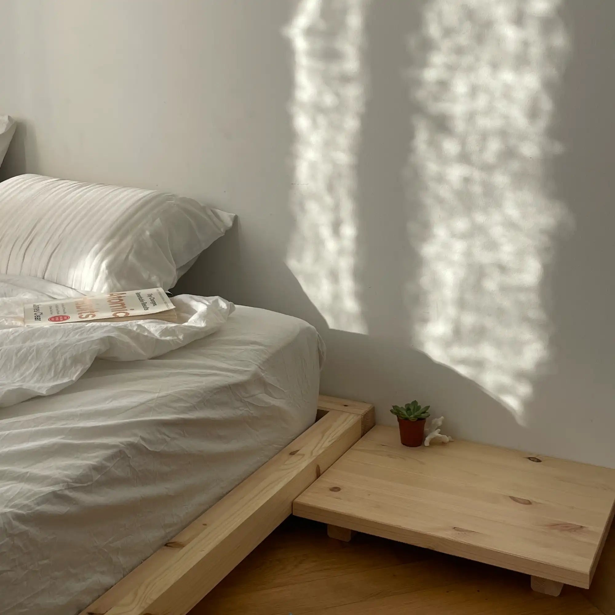 Dock Bed: Japanese Minimalistic Platform Bed Frame - Karup Design - That Cool Living