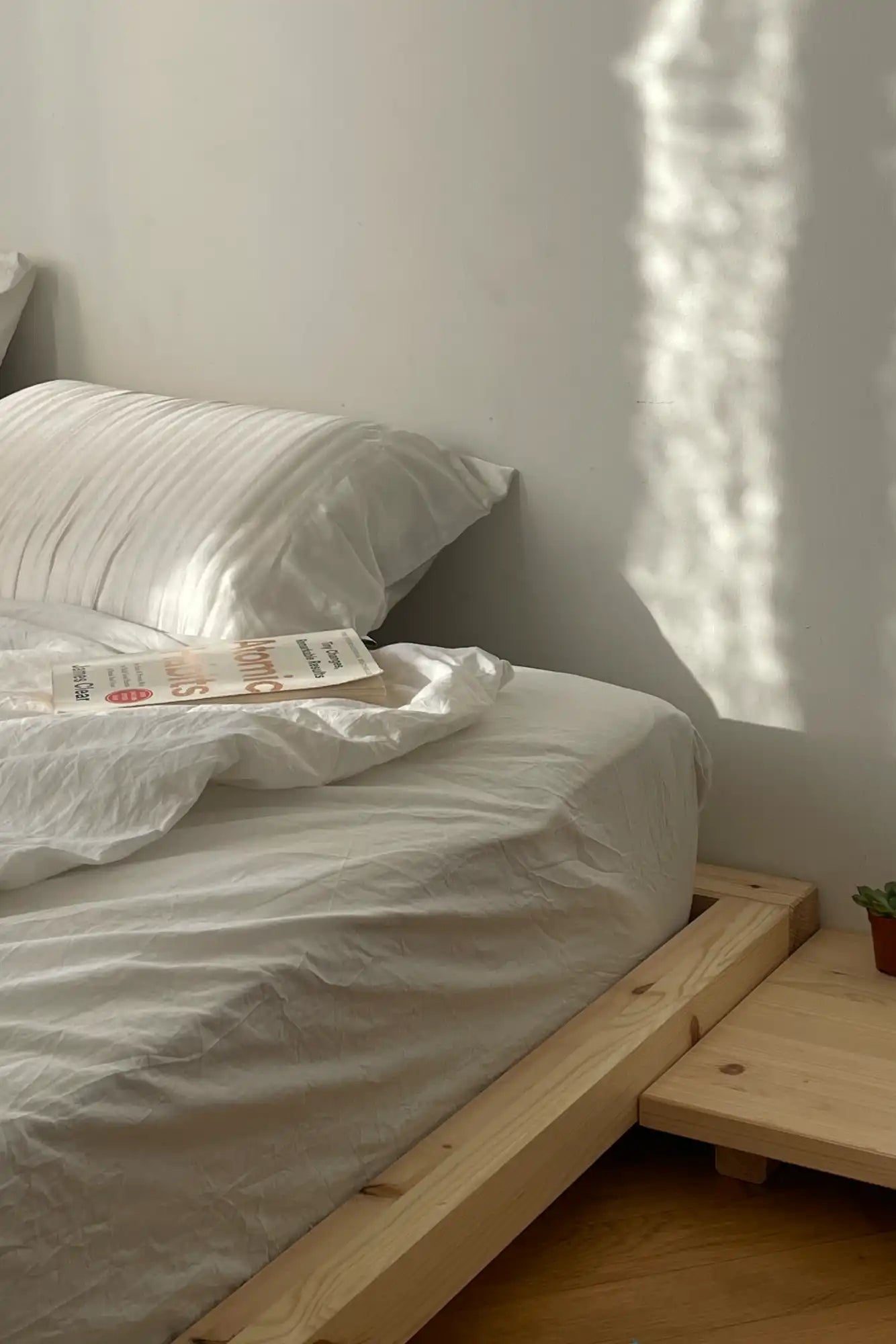 Dock Bed: Japanese Minimalistic Platform Bed Frame - Karup Design - That Cool Living
