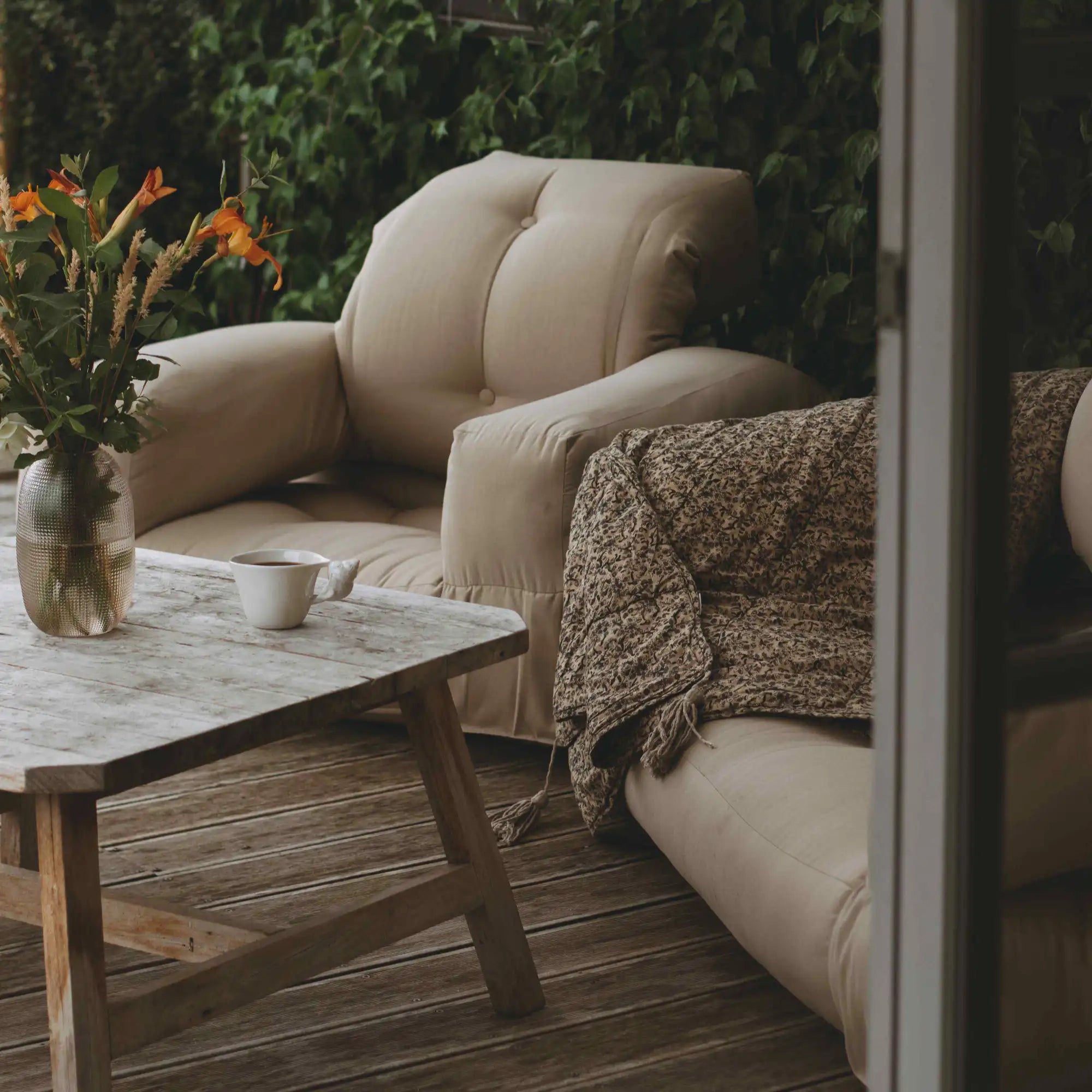 Outdoor Hippo Futon Chair - THAT COOL LIVING
