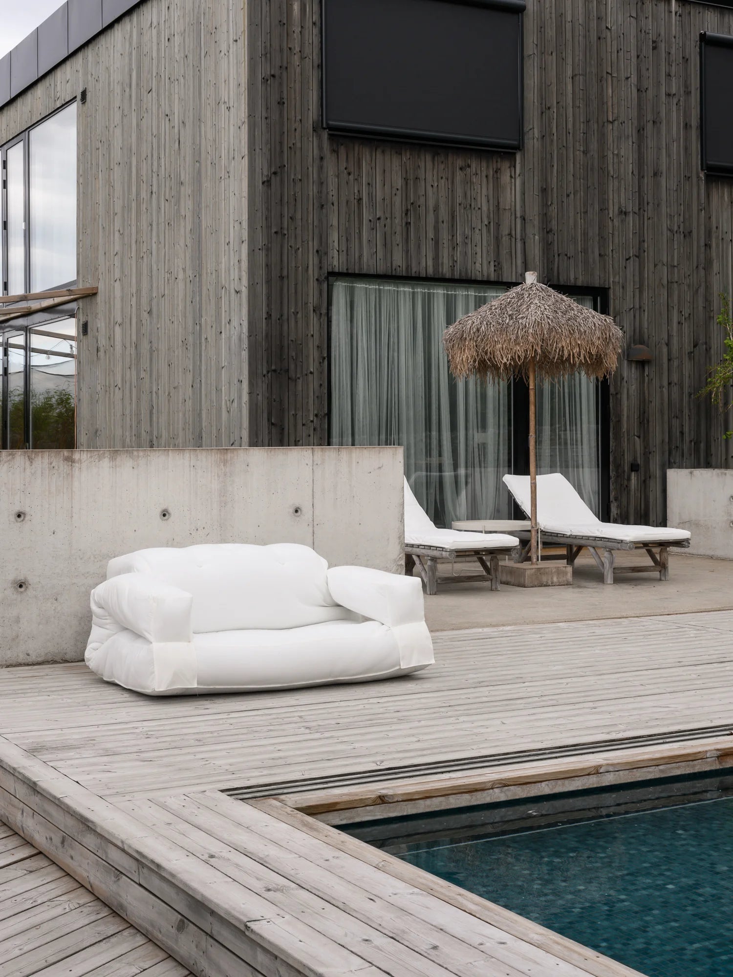 Outdoor Hippo Futon Sofa by Karup Design - THAT COOL LIVING