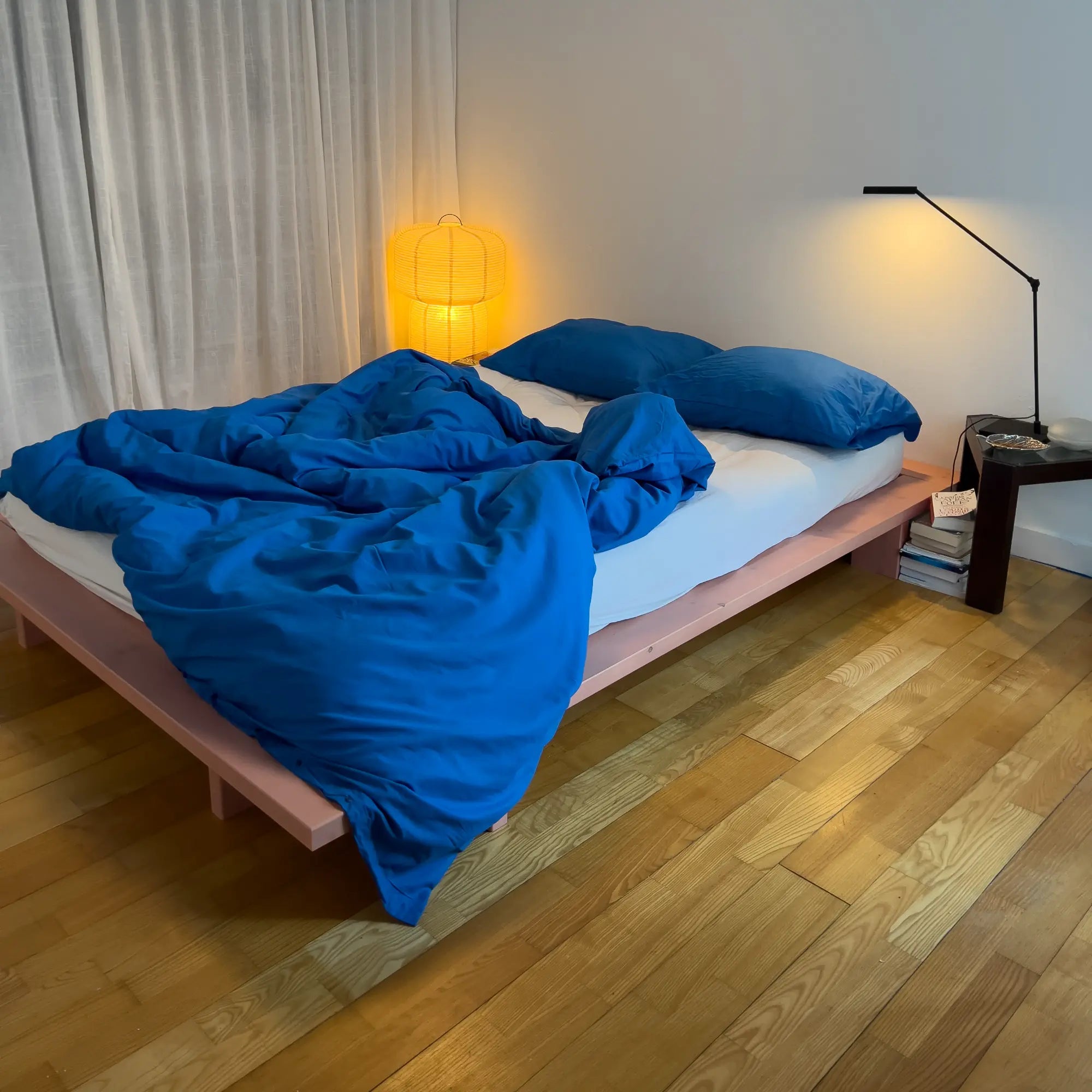 Japan Bed - Pink Sky - Minimalist Japanese Platform Bed - Karup Design - That Cool Living