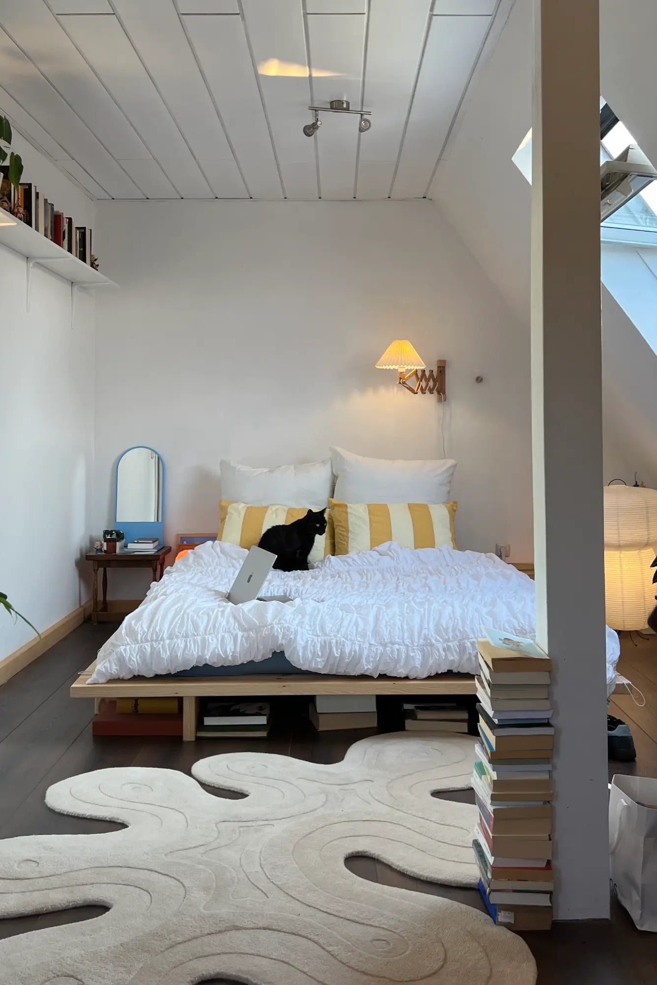 Stylish and minimalist Japan Bed - Raw with a natural wood finish, perfect for modern interior design