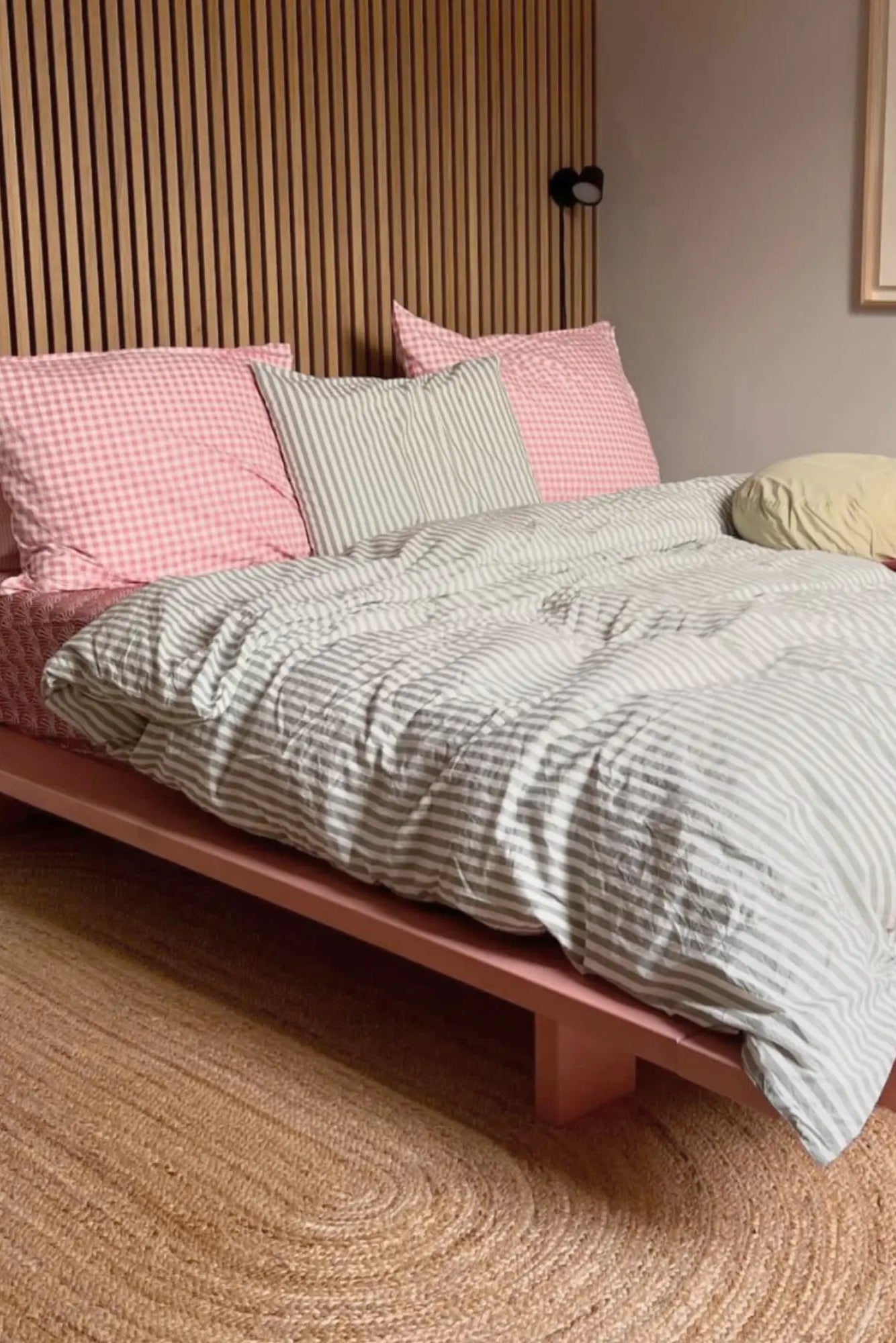 Japan Bed - Pink Sky - Minimalist Japanese Platform Bed - Karup Design - That Cool Living