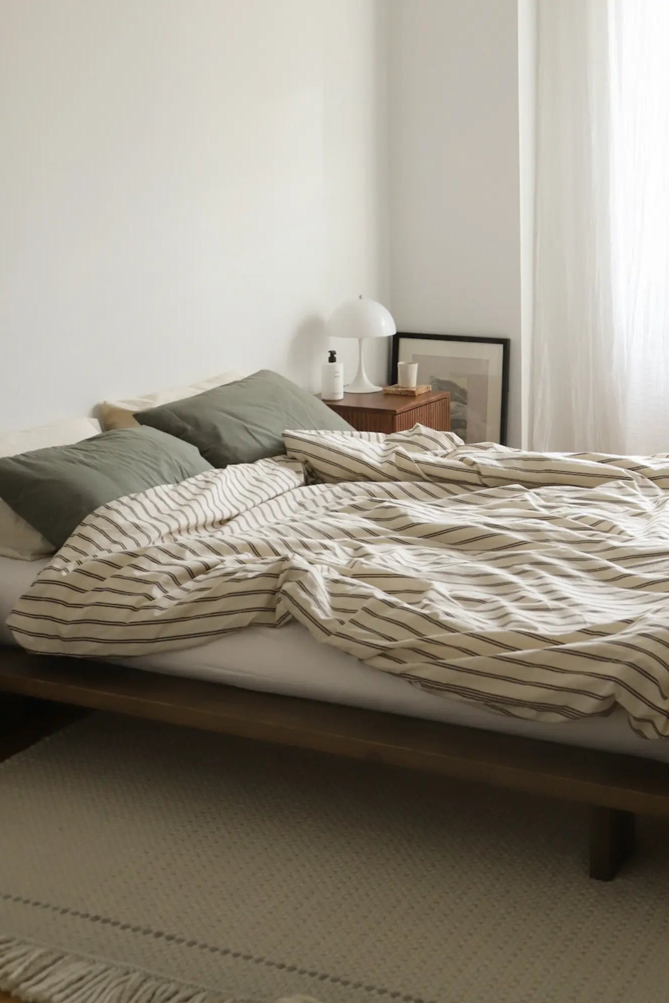 Japan Bed - Carob Brown - Minimalist Japanese Platform Bed - Karup Design