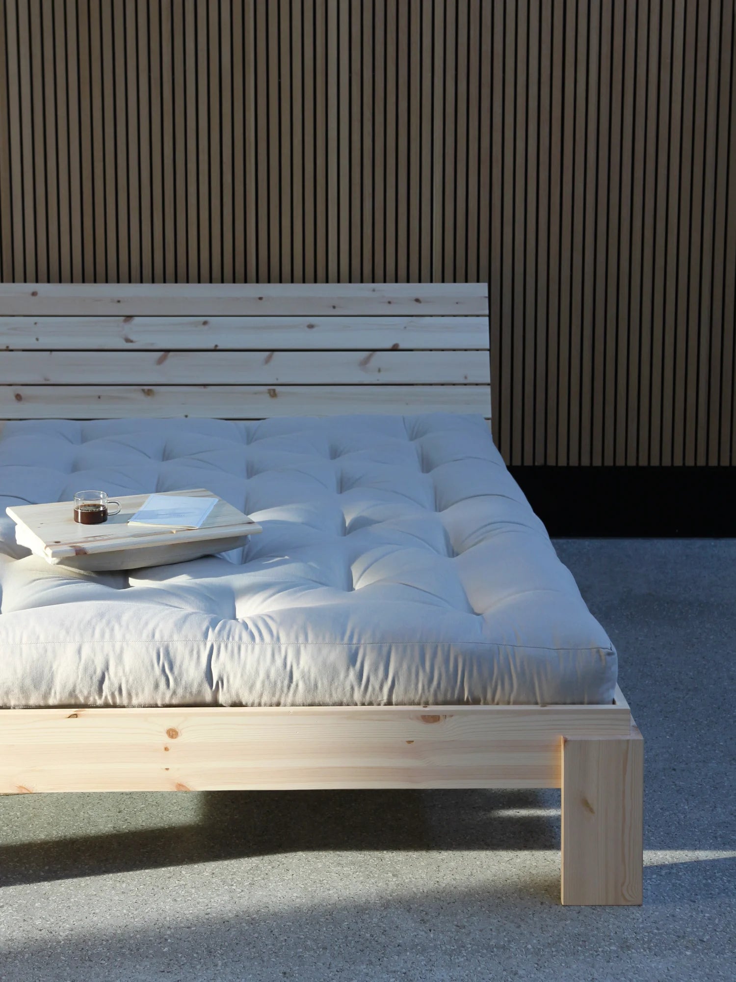 Layers Bed w/ Headboard by Karup Design - THAT COOL LIVING
