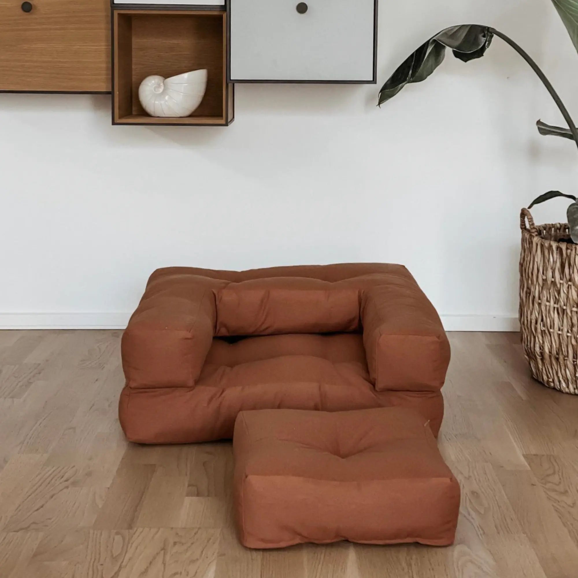 Mini Cube Chair with a sleek and minimalist design, ideal for small spaces