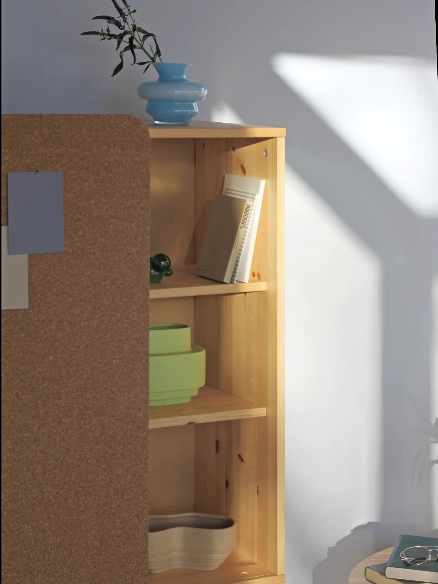 Slide Cabinet W. Pinboard by Karup Design - THAT COOL LIVING