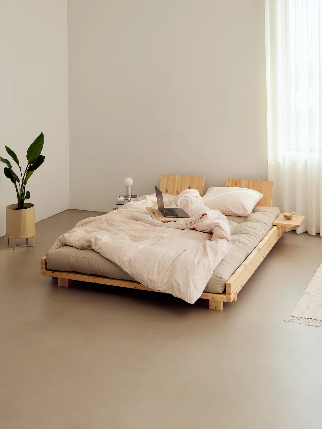 Social Bed w/ Side Tables