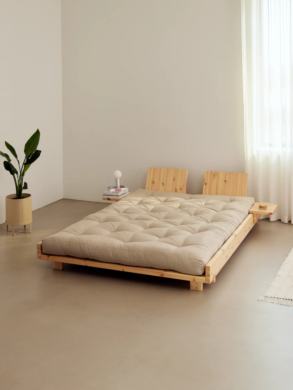 Social Bed w/ Side Tables
