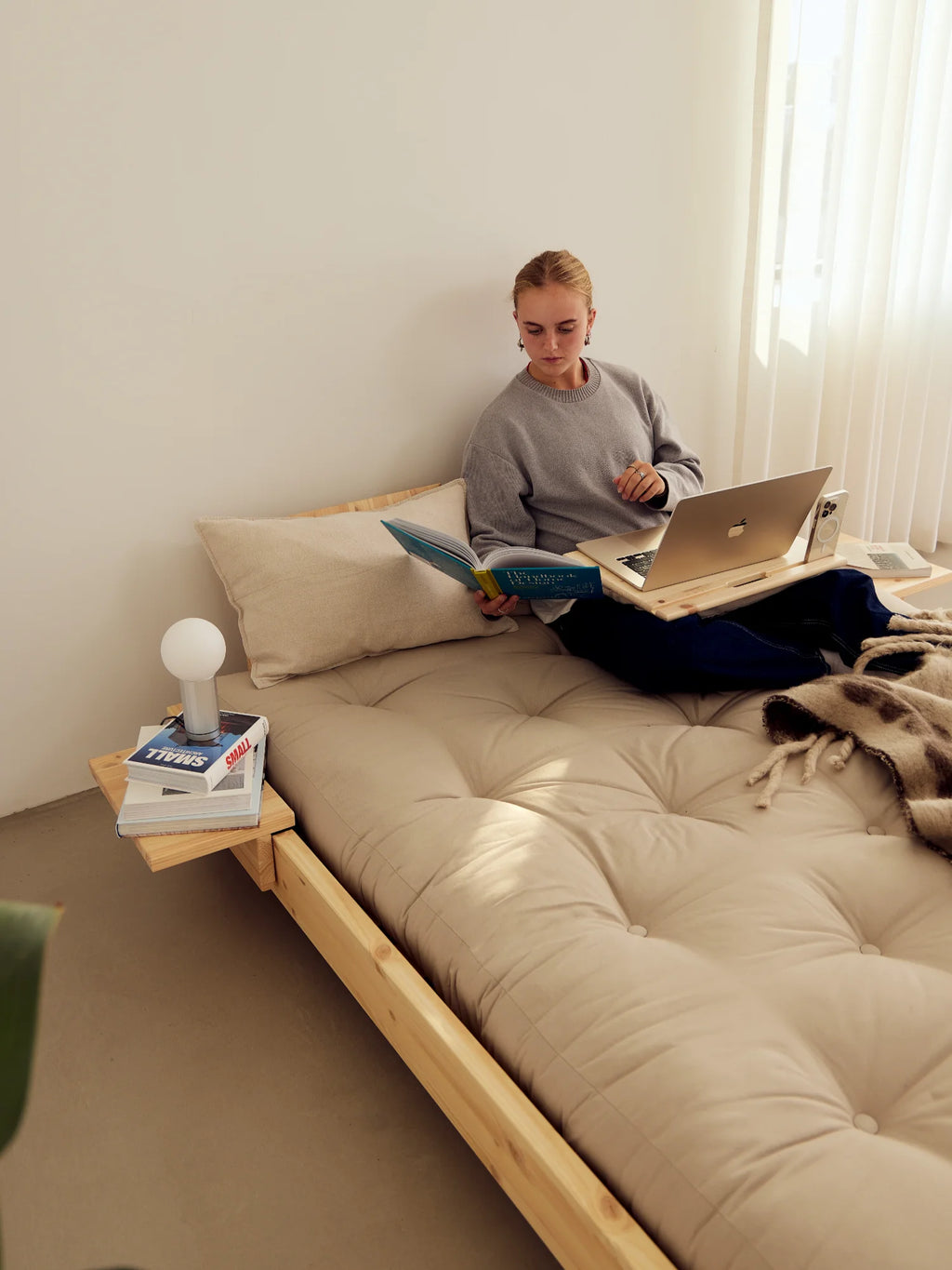 Social Bed w/ Side Tables
