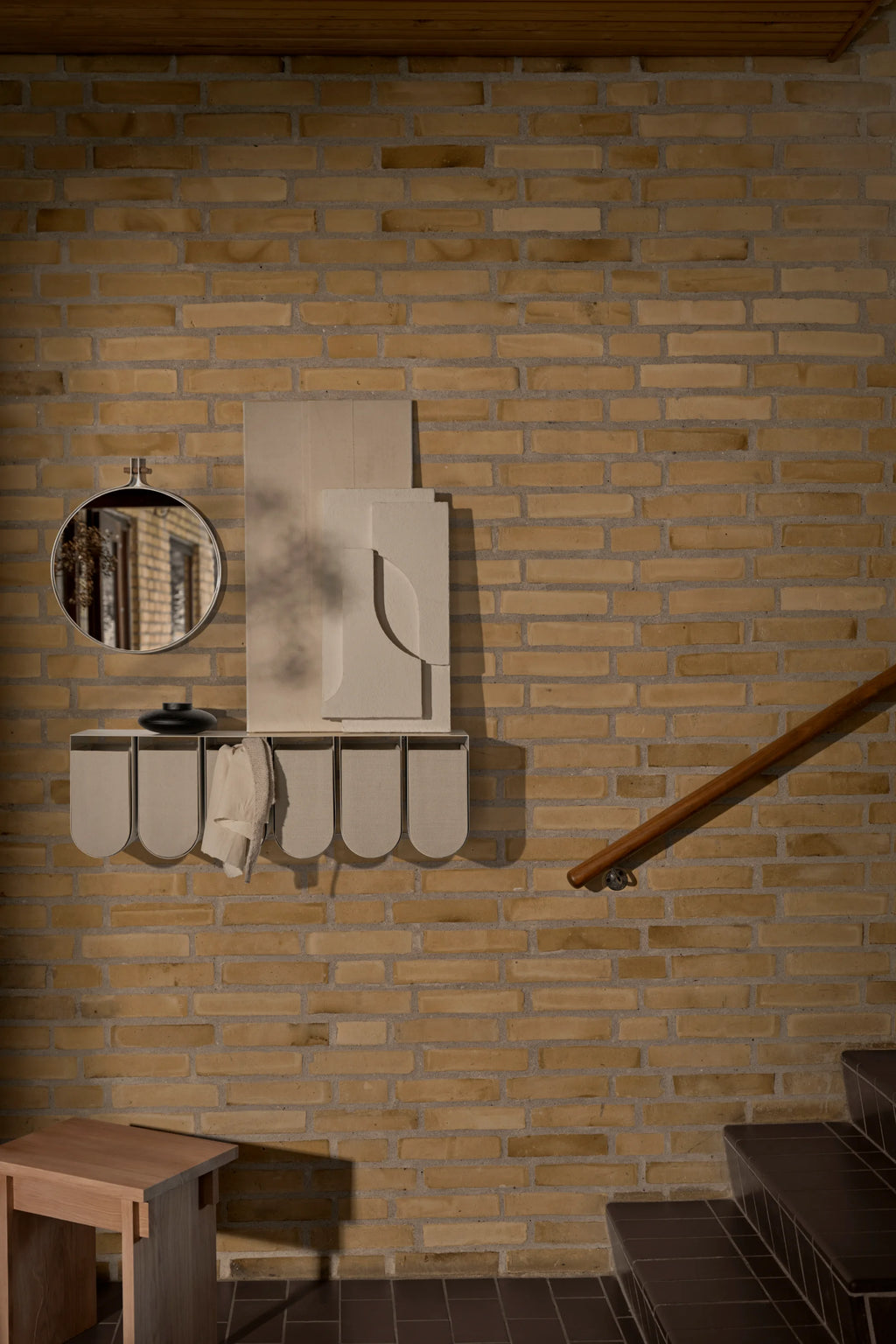 Dowel Round Mirror - THAT COOL LIVING