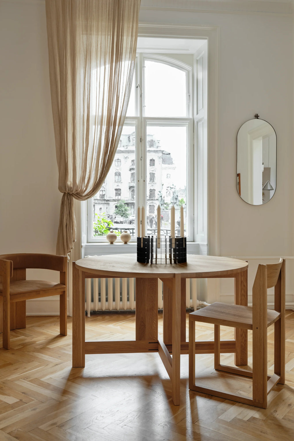 Dowel Capsule Mirror - THAT COOL LIVING